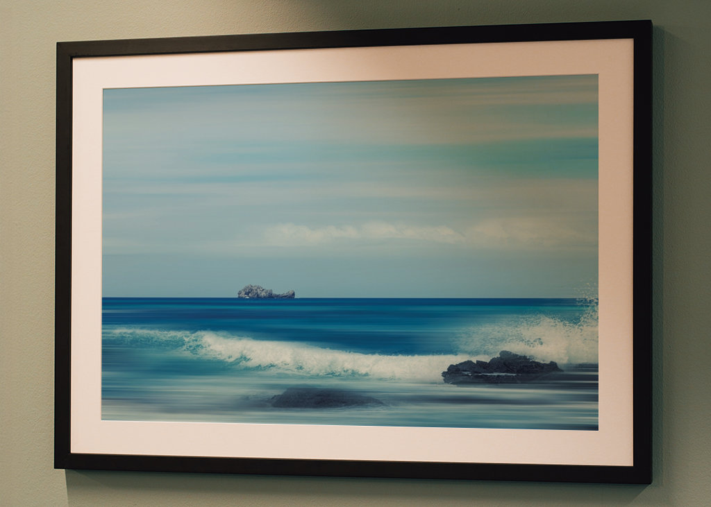 Abstrait Bleu Méditerranée