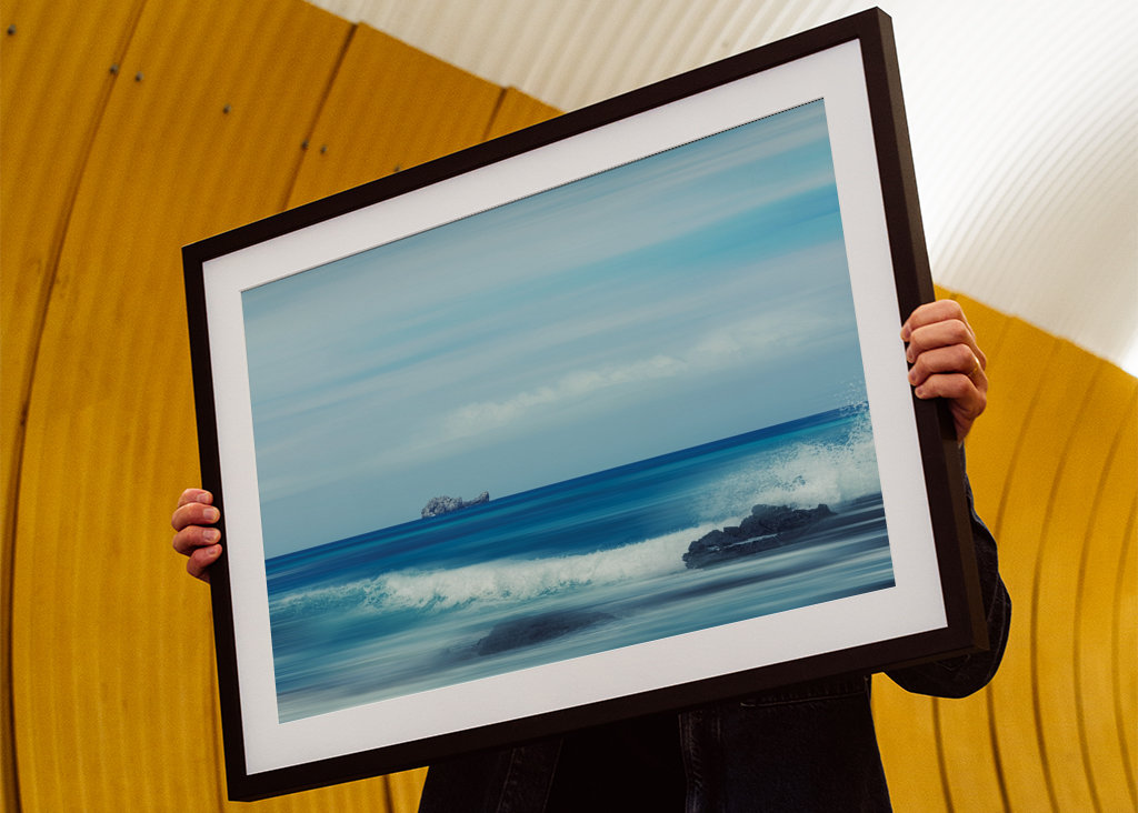 Abstrait Bleu Méditerranée