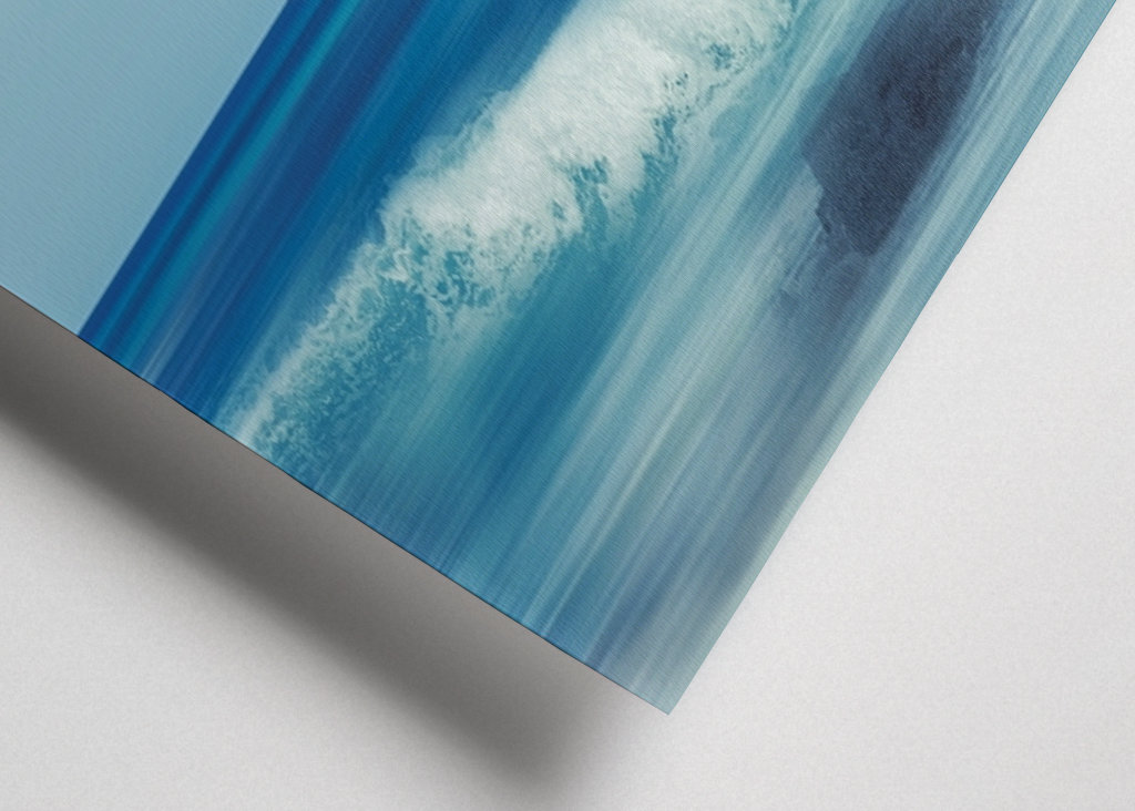 Abstrait Bleu Méditerranée