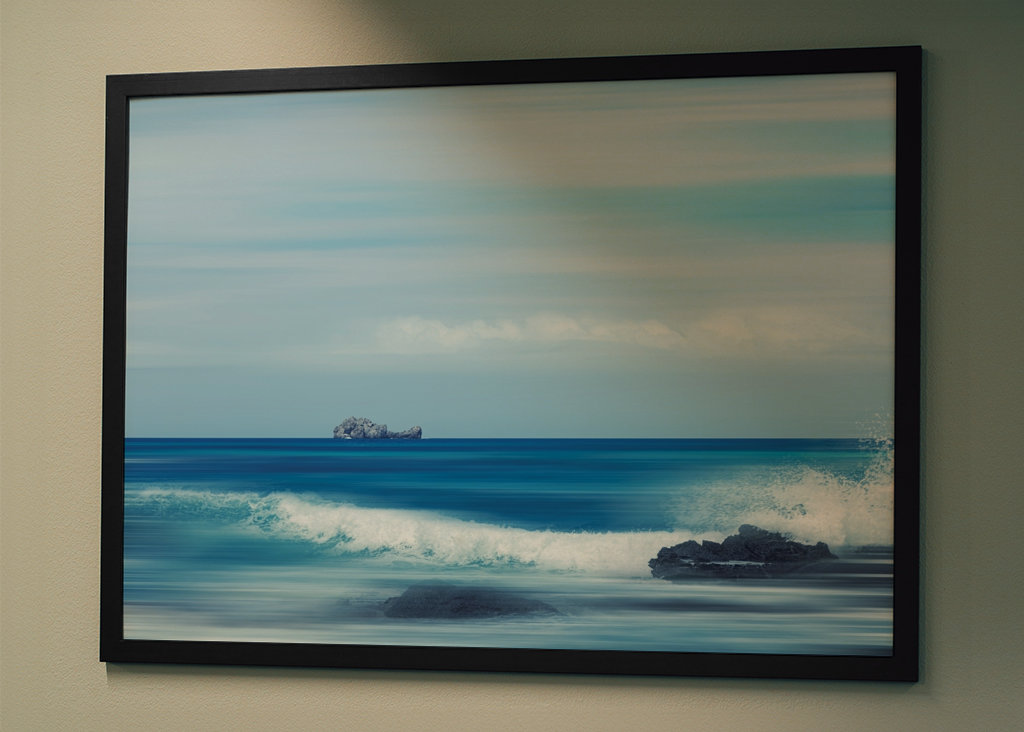 Abstrait Bleu Méditerranée