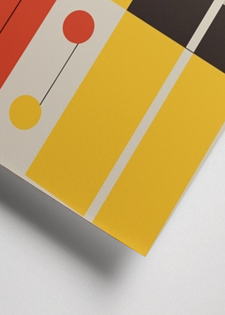 Formas abstractas de la Bauhaus