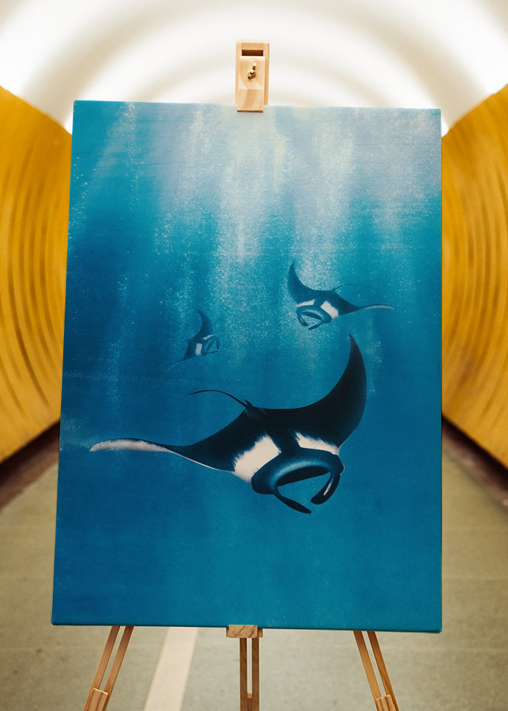 De sierlijke mantarog