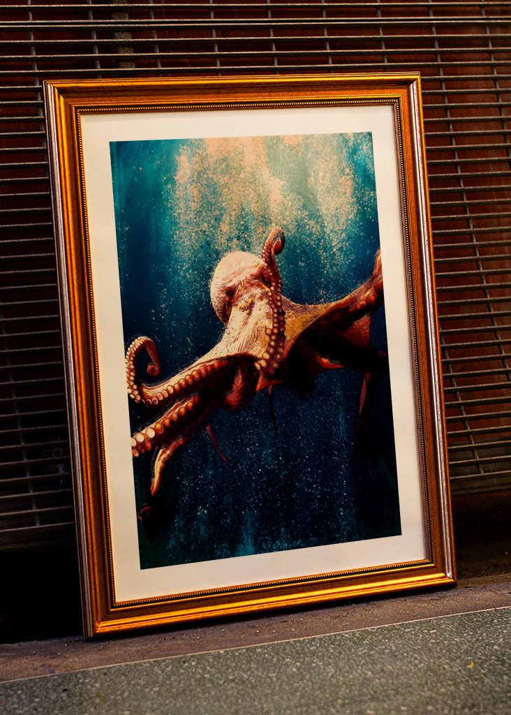 Den gigantiske blekkspruten