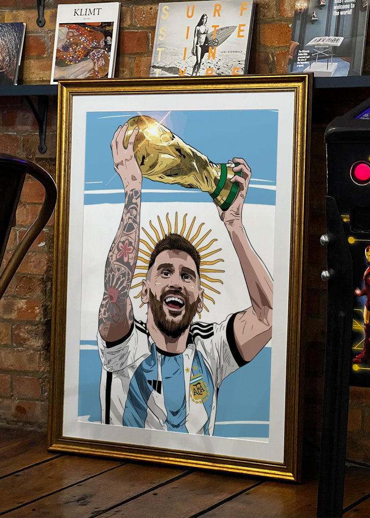 Lionel Messi - Pop Art
