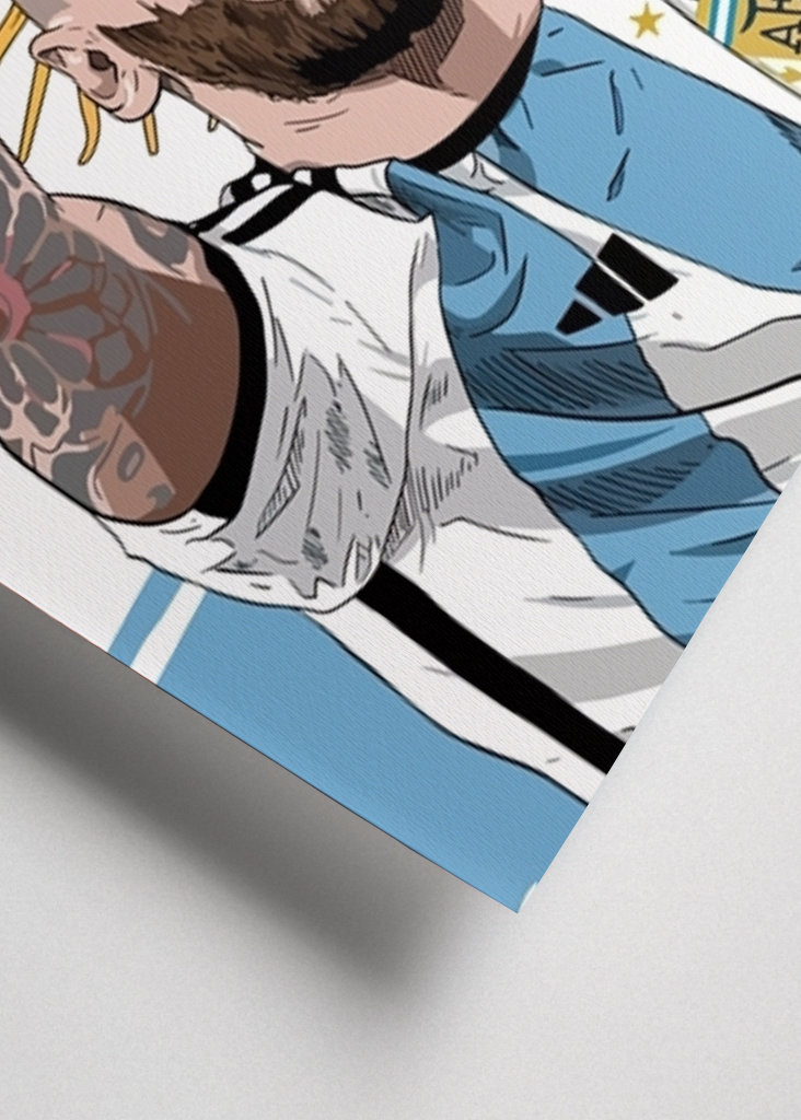 Lionel Messi - Pop Art