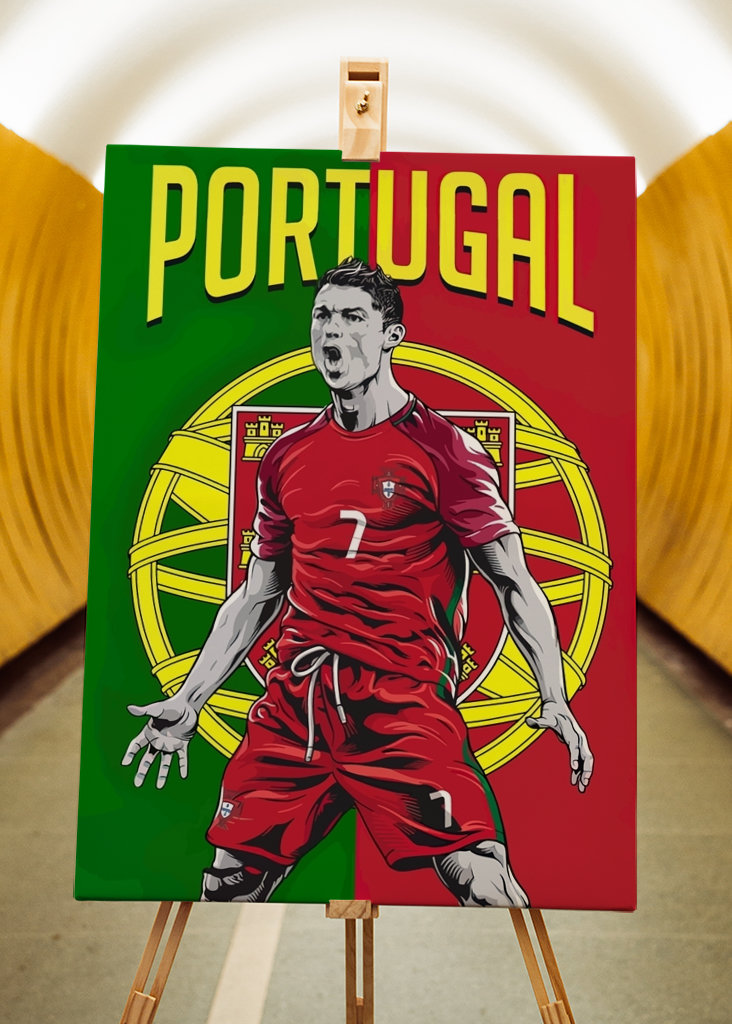 Cristiano Ronaldo - Pop Art