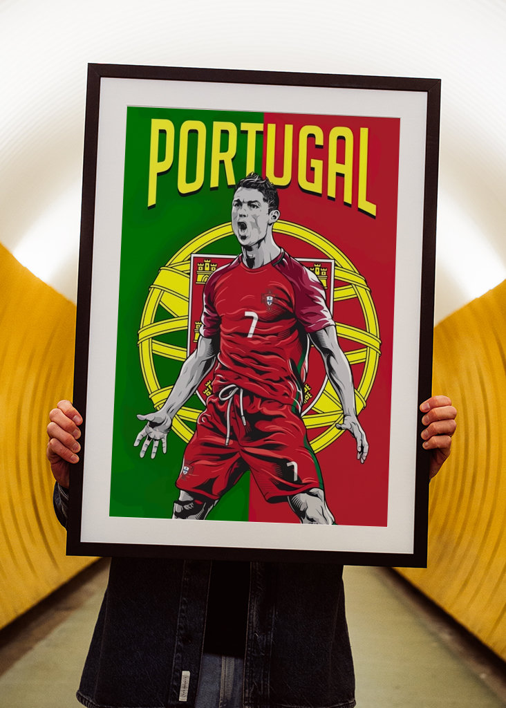 Cristiano Ronaldo - Pop Art