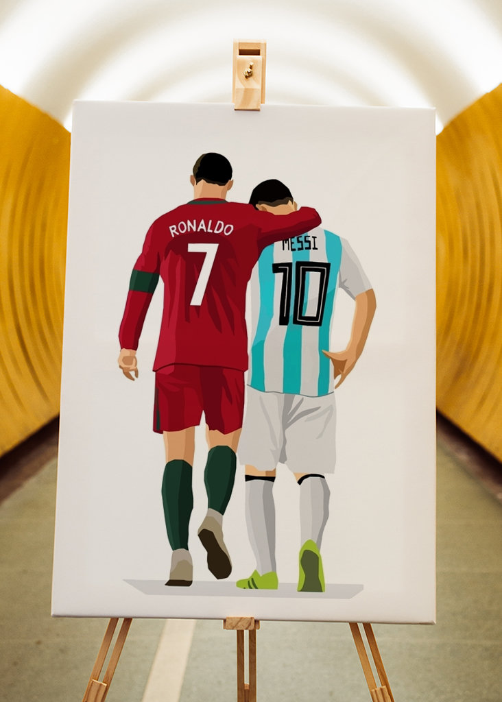 Ronaldo et Messi