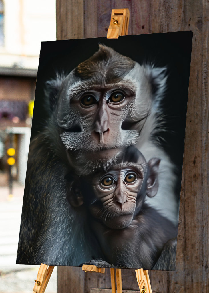 Monkey Animal Familie