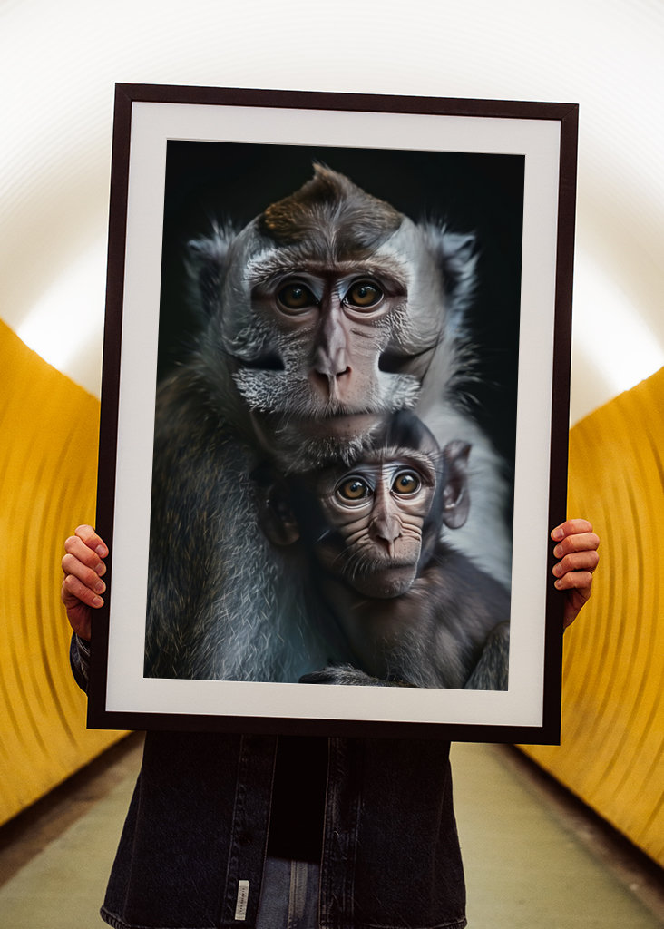 Monkey Animal Familie