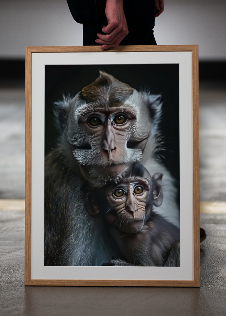 Monkey Animal Familie