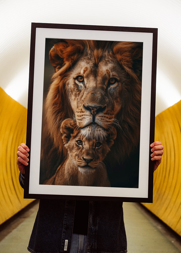 Lion Animal Family
