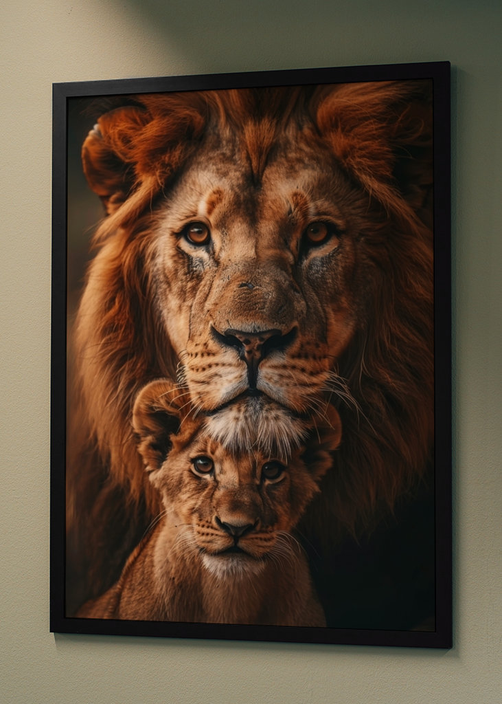 Lion Animal Family