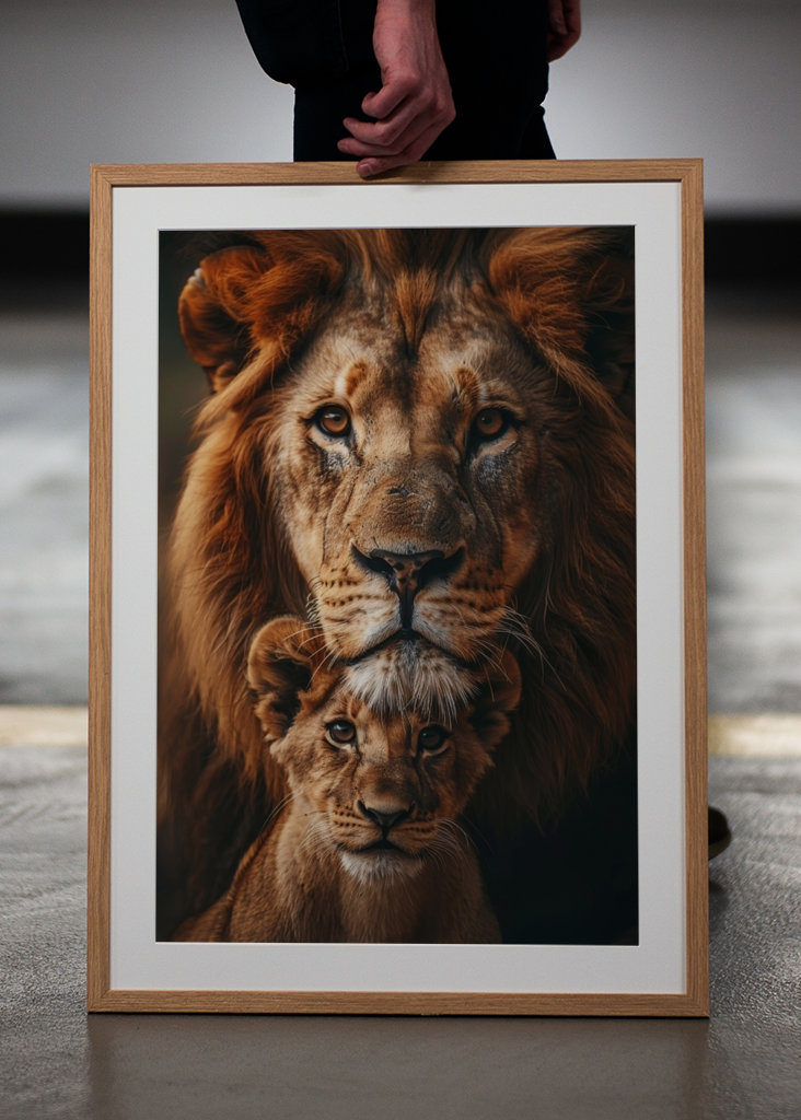 Lion Animal Family