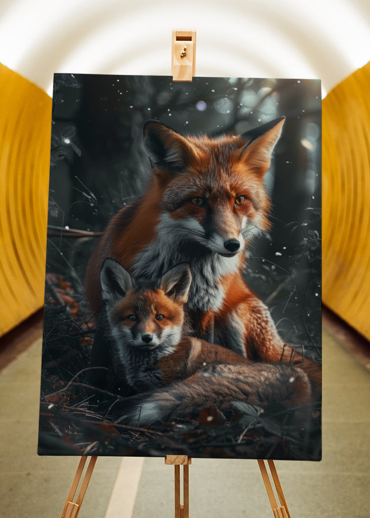 Fox Animal Family