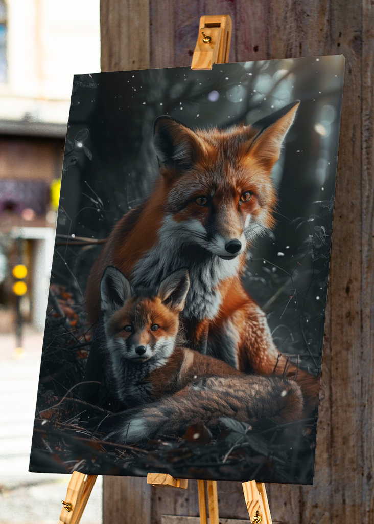 Fox Animal Family