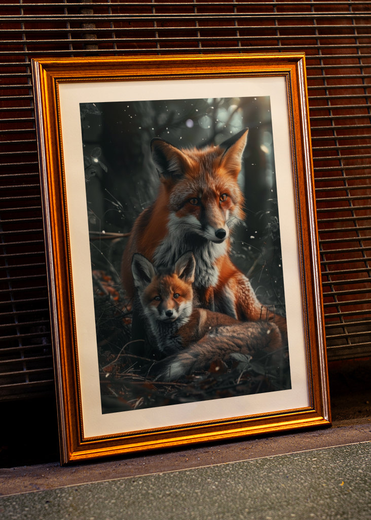 Fox Animal Family
