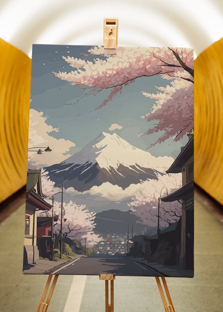 Japanese View Mountain Fuji