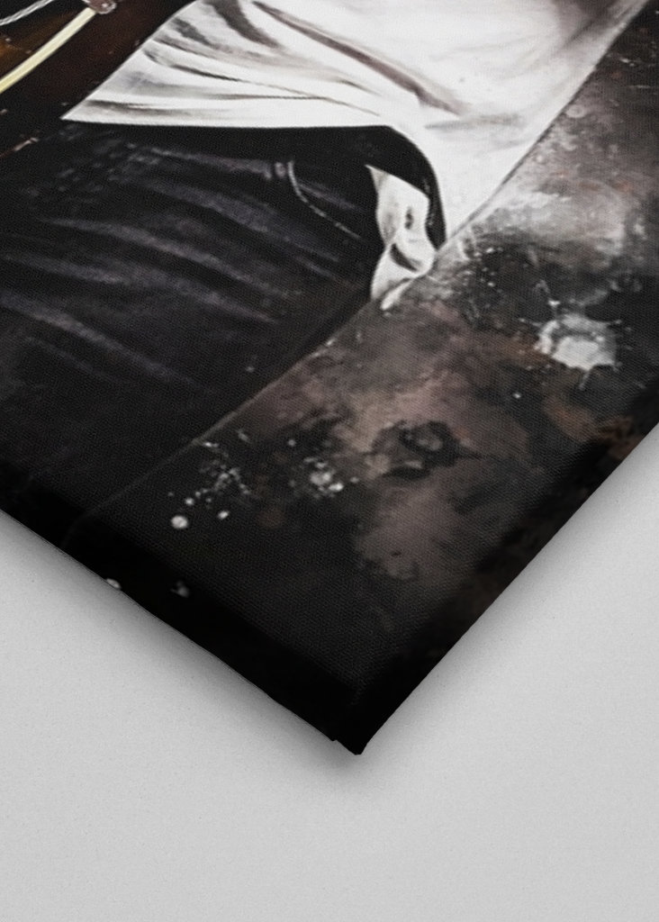 Guitar Slash Watercolor 