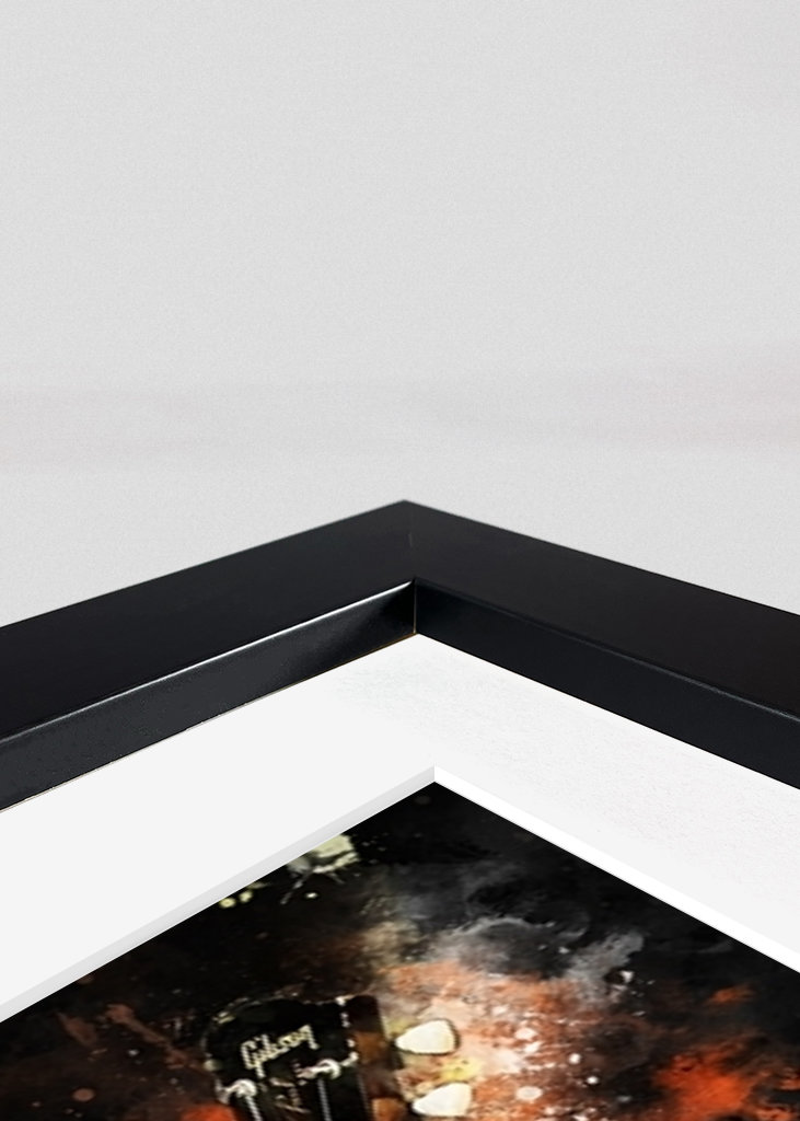 Guitar Slash Watercolor 