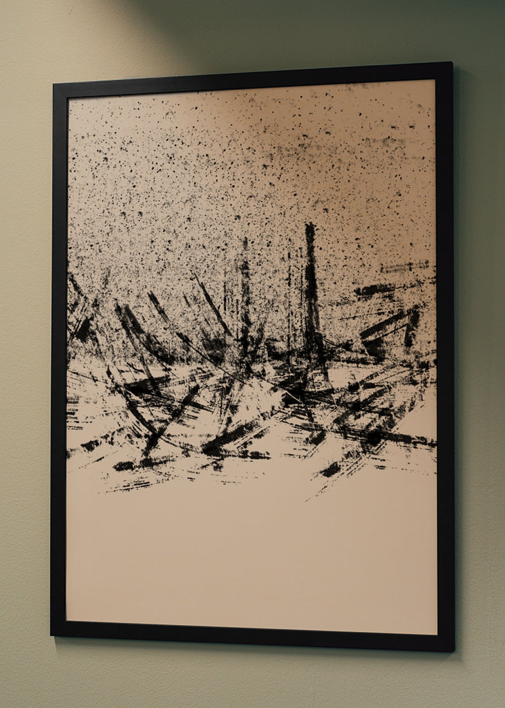 Abstraktio siveltimenvedoilla