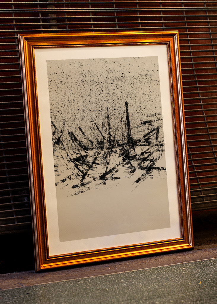 Abstraktio siveltimenvedoilla