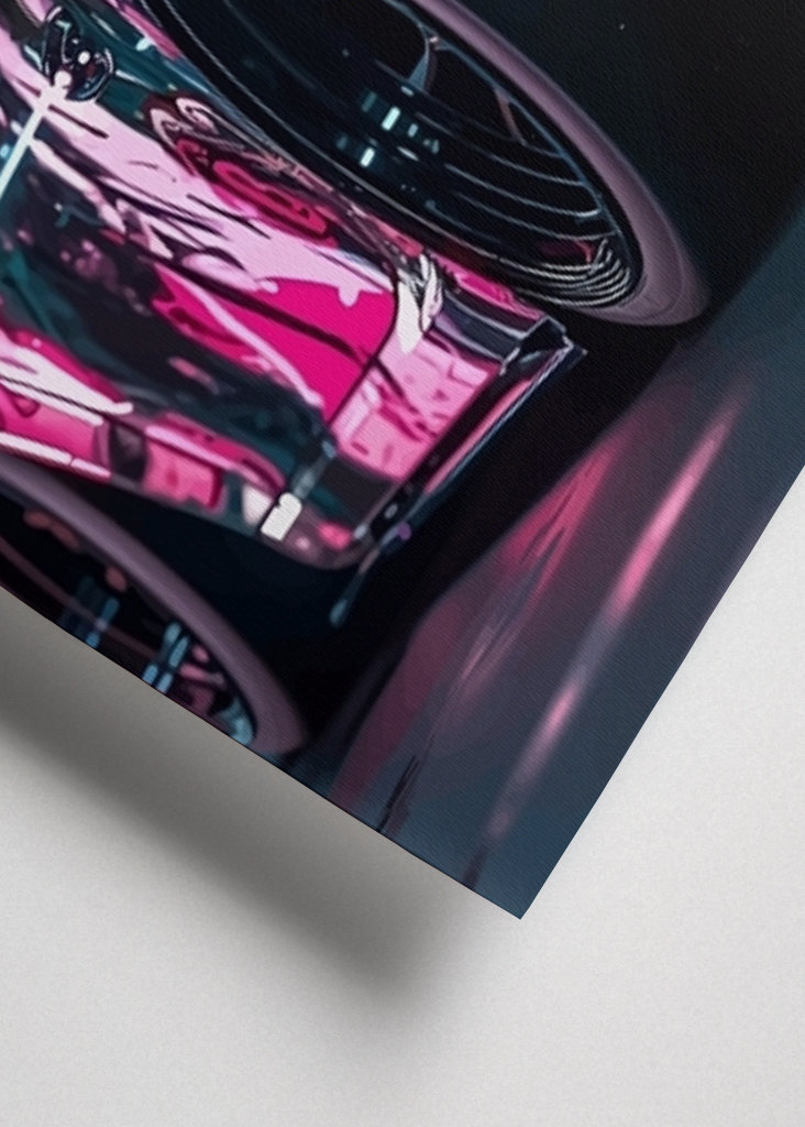 Porsche 911 Neon Light