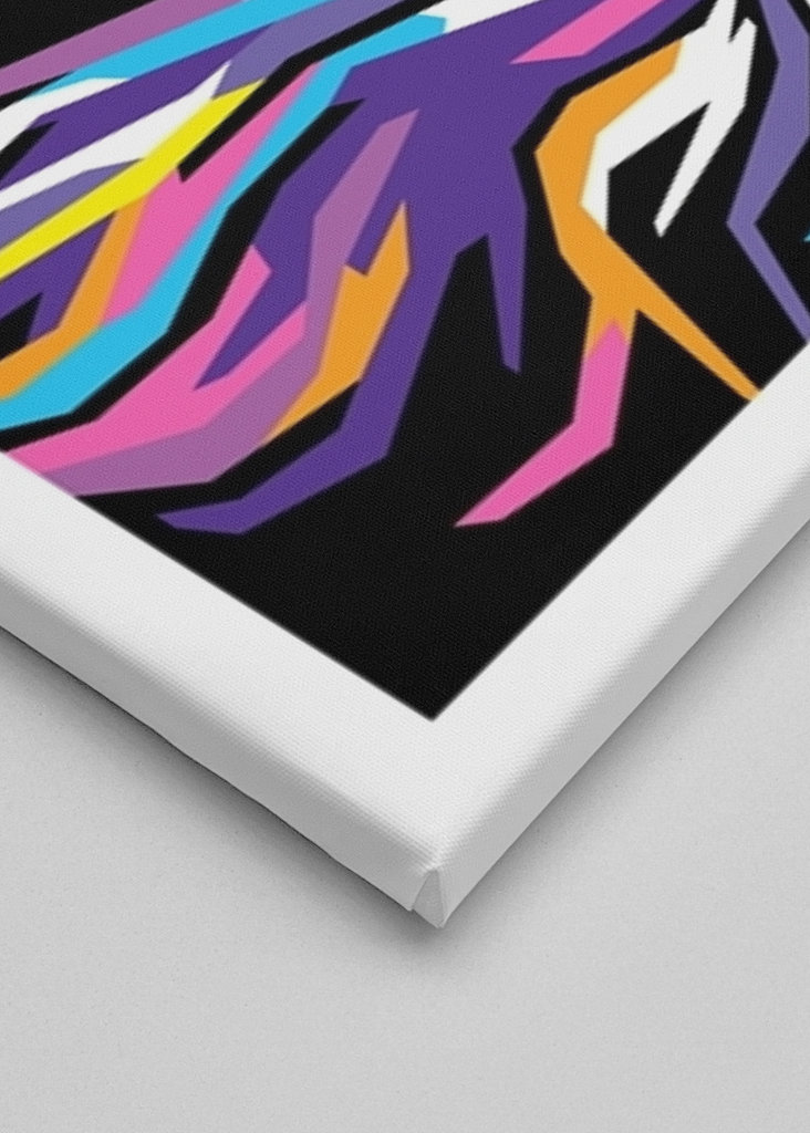 Margot Robbie ve stylu WPAP