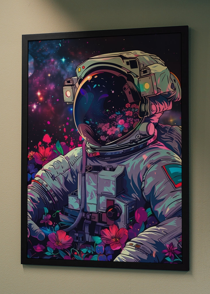 Space Floral Serenade