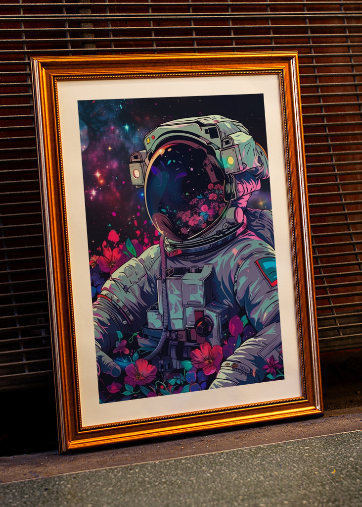 Space Floral Serenade