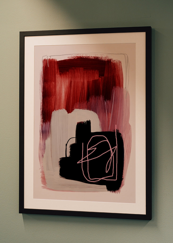 Abstraktní tahy štětcem 132