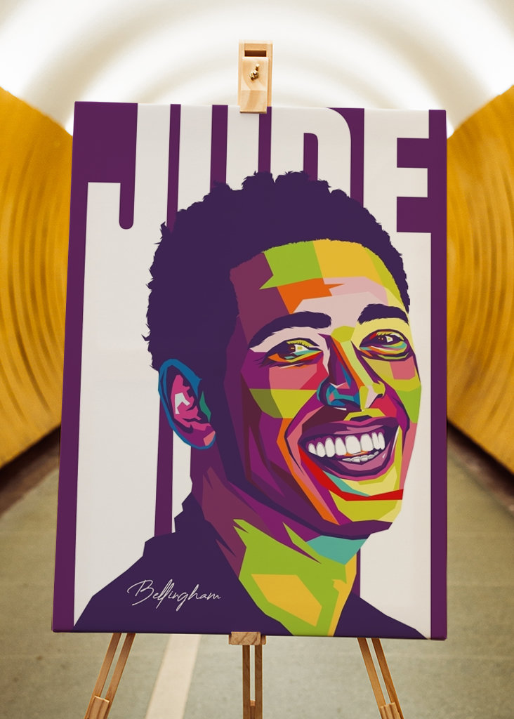 Jude Bellingham Pop Art