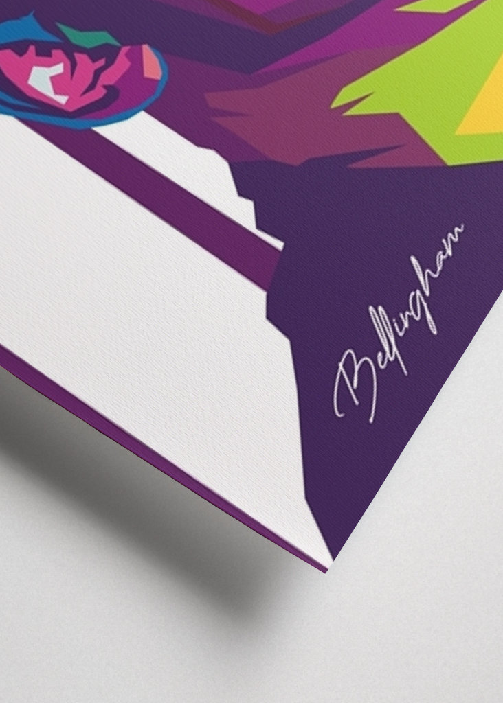 Jude Bellingham Pop Art