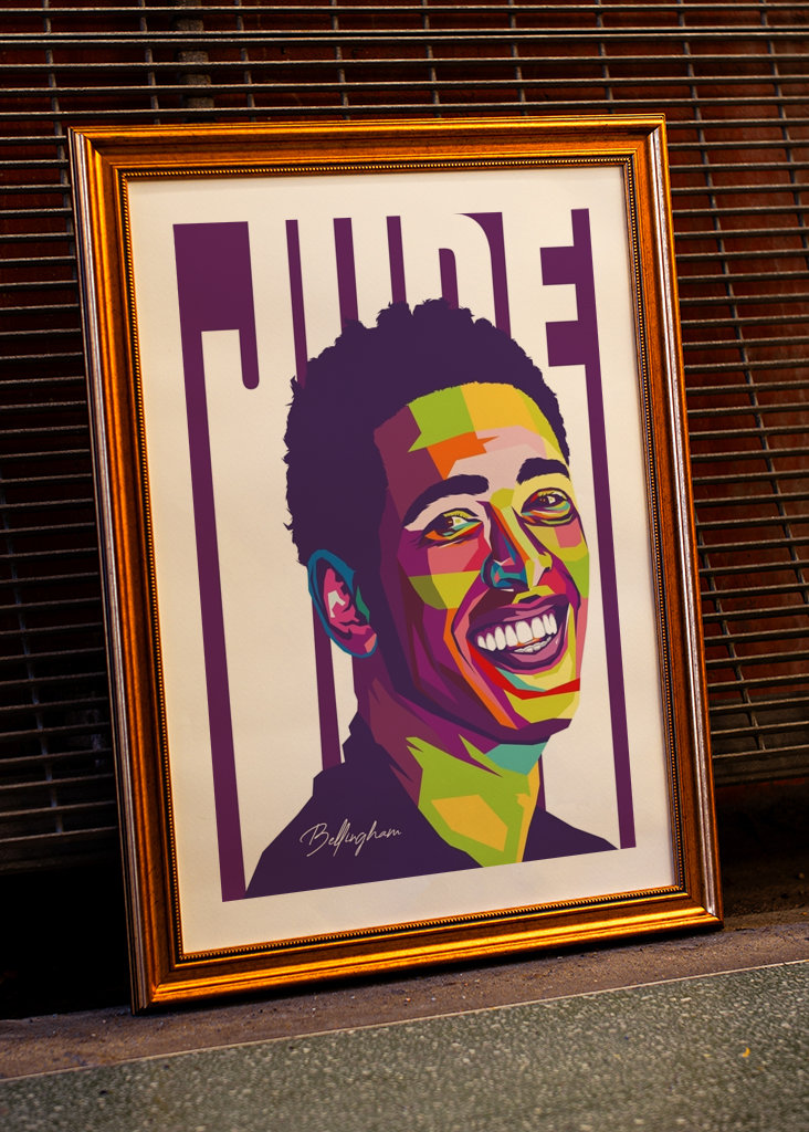 Jude Bellingham Pop Art