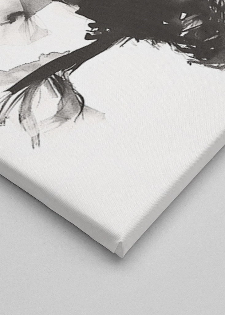 Inkoustová malba Ježíše Krista