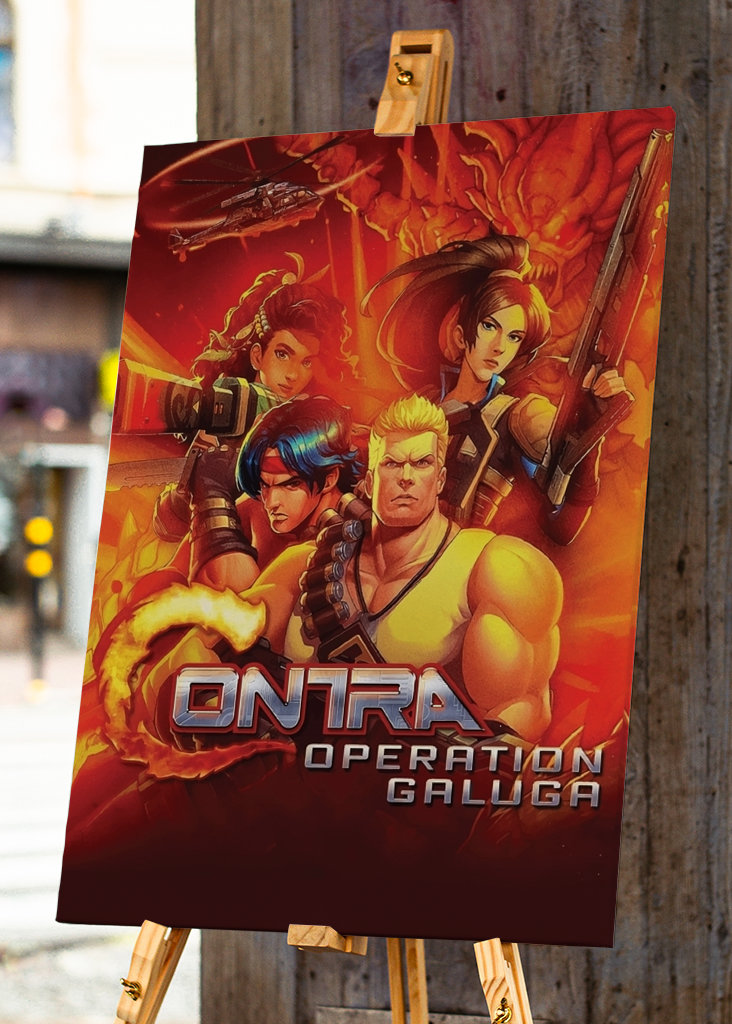 Contra Operation Galuga Game