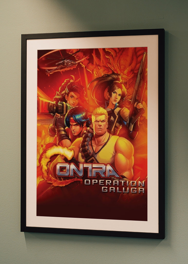 Contra Operation Galuga Game