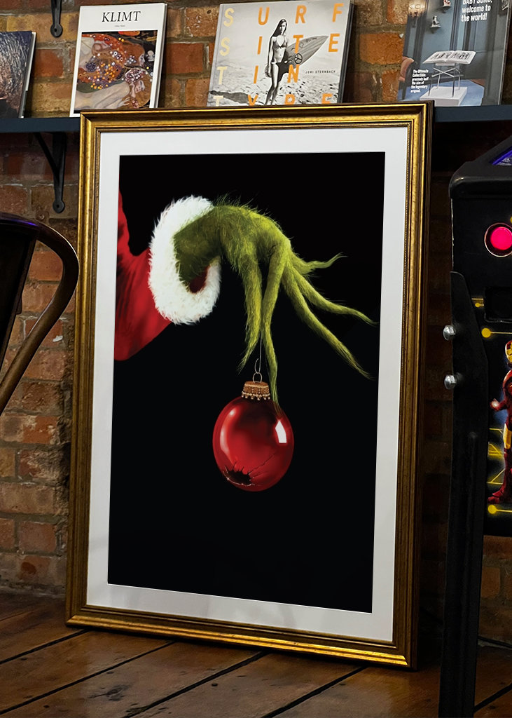 Ruční stromeček s míčem Vánoce