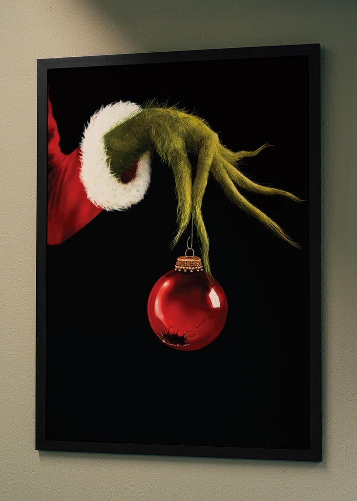 Ruční stromeček s míčem Vánoce