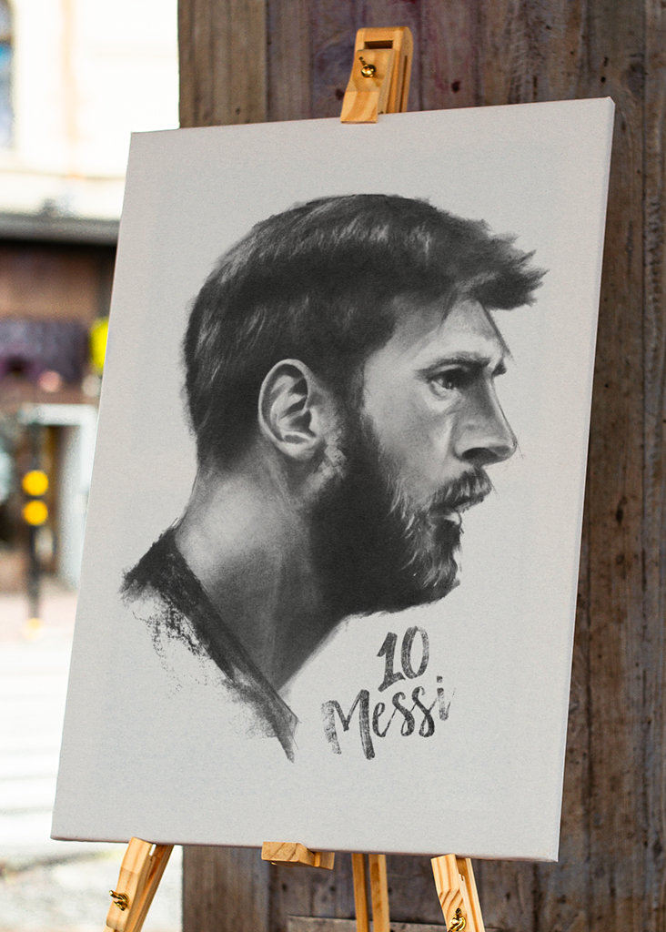 Lionel Messi illustration