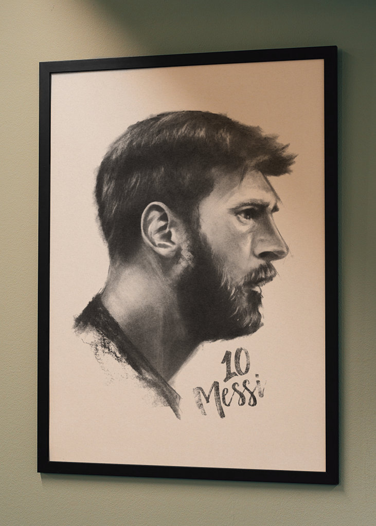 Lionel Messi illustration