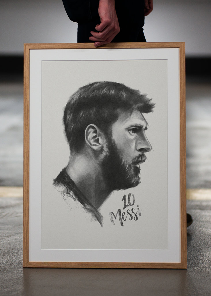 Lionel Messi illustration
