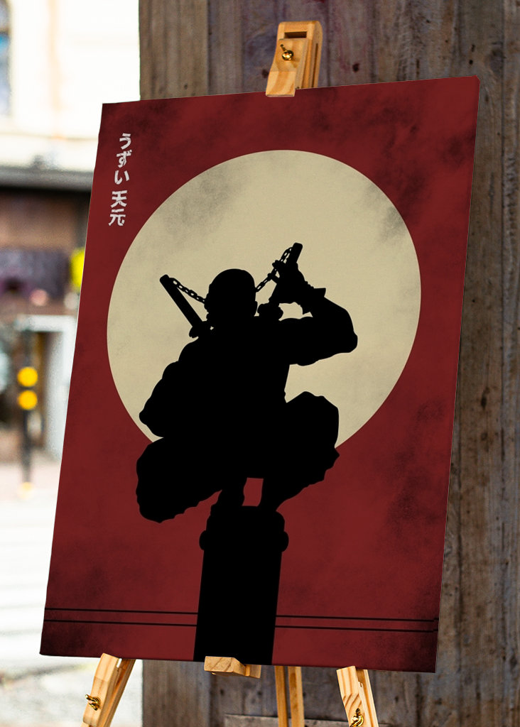 Arte de Uzui Tengen Demon Slayer.