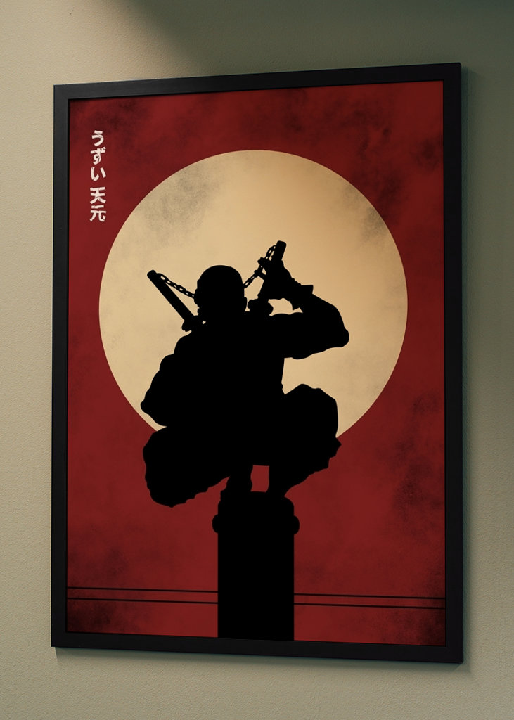 Arte de Uzui Tengen Demon Slayer.