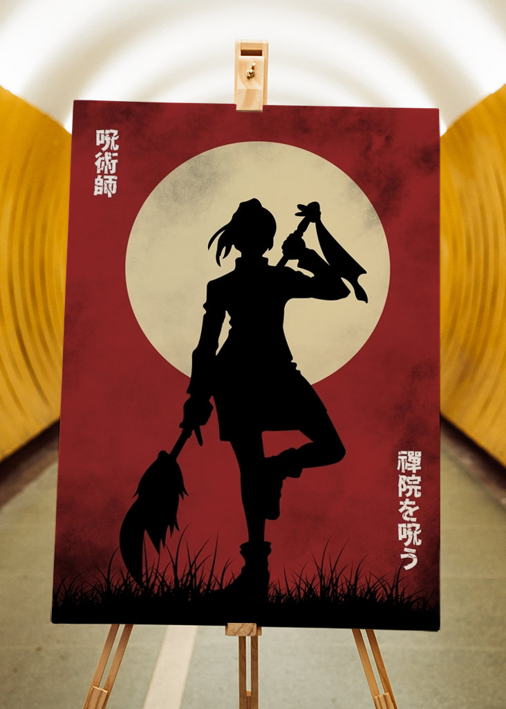 Maki Zenin Jujutsu Kaisen Art.