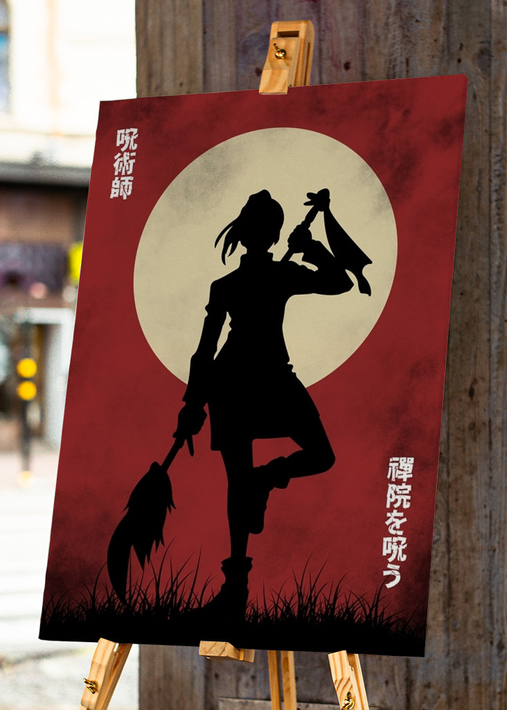 Maki Zenin Jujutsu Kaisen Art.