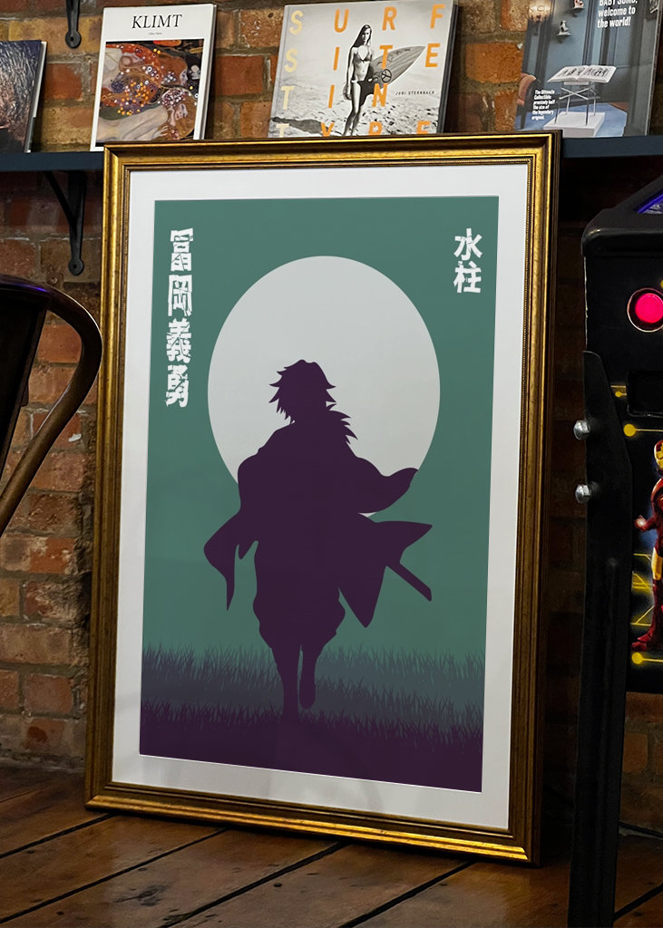 Giyu Tomioka Demon Slayer Art.