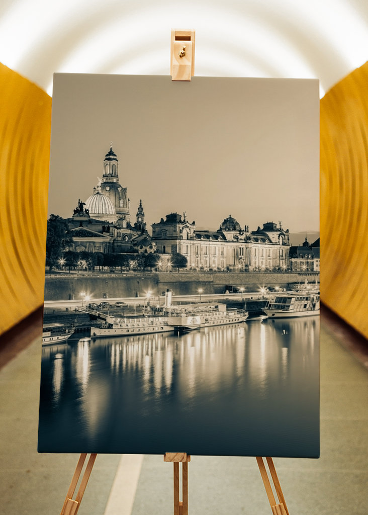 Skyline Dresden in Germany