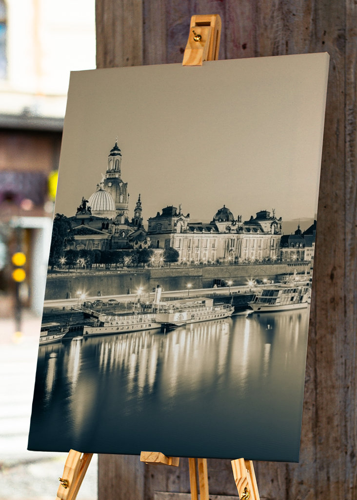 Skyline Dresden in Germany