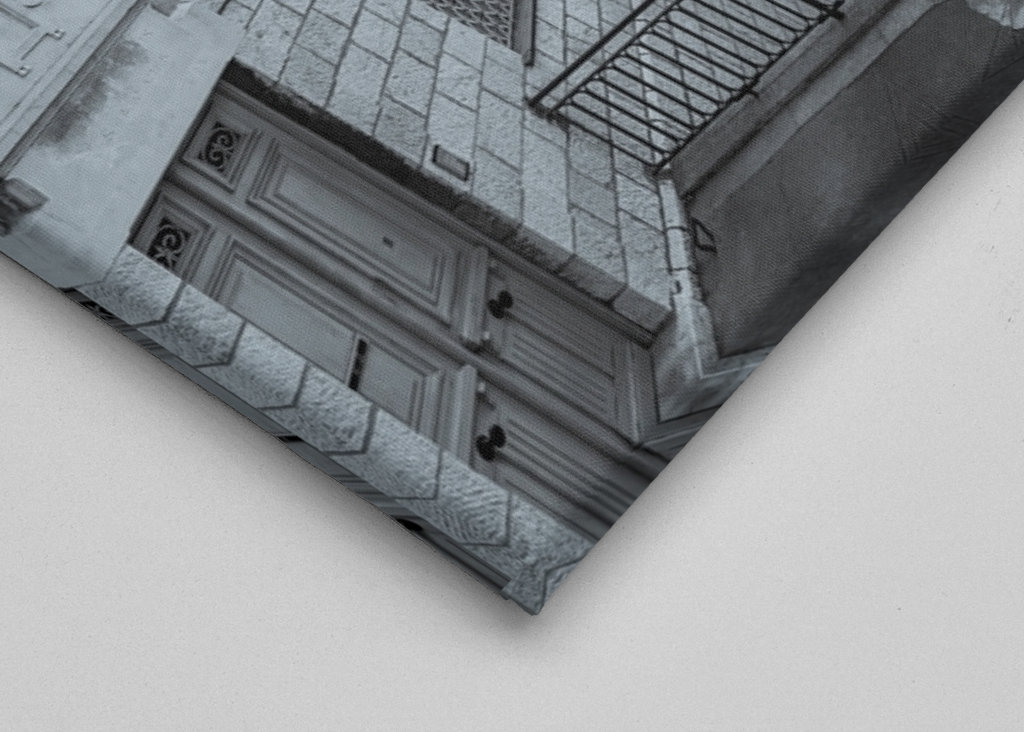 Old town of Nice in France